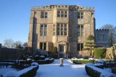 winter view east side Newark Park