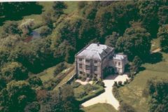 airial view Newark Park