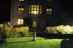 View of Newark Park at night