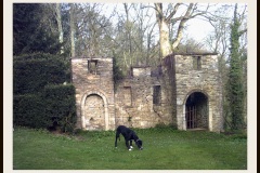 Newark Park garden folly