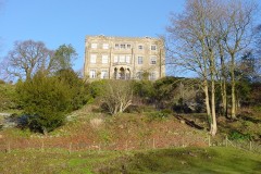 Newark Park view from garden