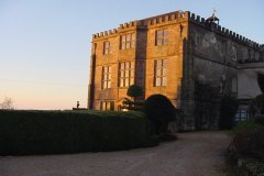 east view Newark Park