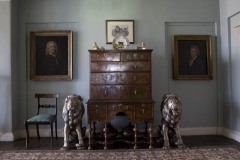 First floor landing Newark Park 2011