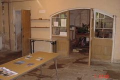 Basement old kitchen Newark Park 2005