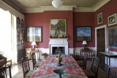 Dining room Newark Park 2011