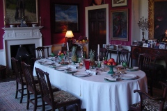 Dining room Newark Park       2011
