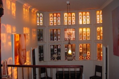 East window Newark Park     2011