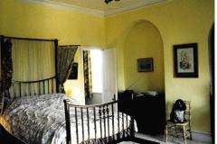Yellow bedroom Newark Park 1990