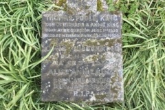 King family graves Ozleworth churchyard