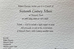 Concert Newark Park