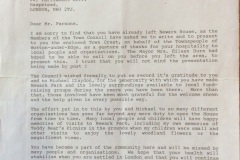 1994 letter from Wotton under Edge Town Council