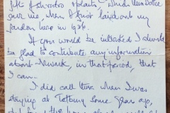 page 2 1980 letter Newark Park garden