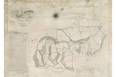 1821 estate map Newark Park