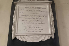 Clutterbuck memorials