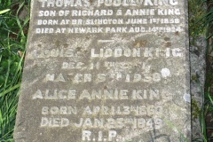 Louis King grave