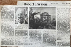 Press clippings Newark Park