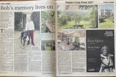 Press clippings Newark Park