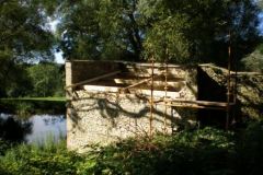 Summerhouse Newark Park restoration 2007