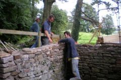 Summerhouse Newark Park restoration 2007